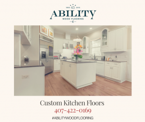 Custom Kitchen Floors in Winter Park