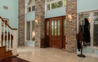 Brazilian Cherry Rouge Flooring in Entryway