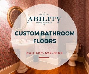 Custom Bathroom Floors Bay Hill